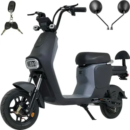 Bicicleta Electrica Scooter 55km/h 3 Velocidades 12v Luz Led