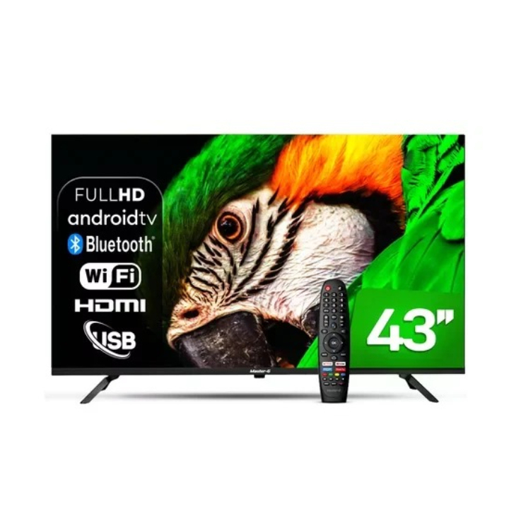 Smart Tv Led 43 Android Full Hd Bluetooth Mgae43f 2024 Master-g