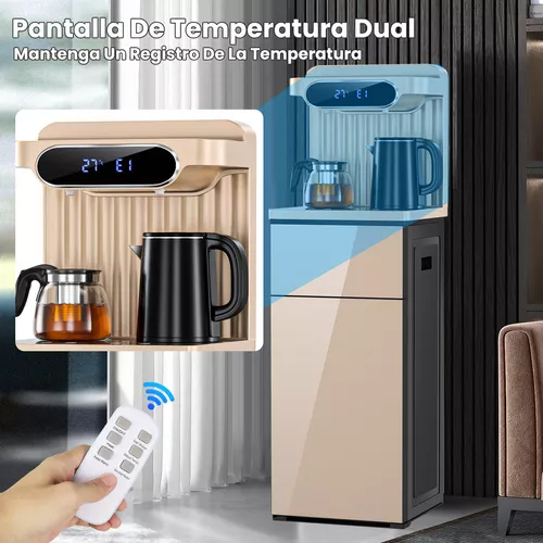 Dispensador eléctrico de agua fría y caliente botella de agua oculta-----Llave hexagonal en forma de copo de nieve