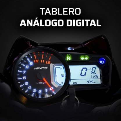 Motocicleta Urbana Vento Tornado 300 Negro 2025