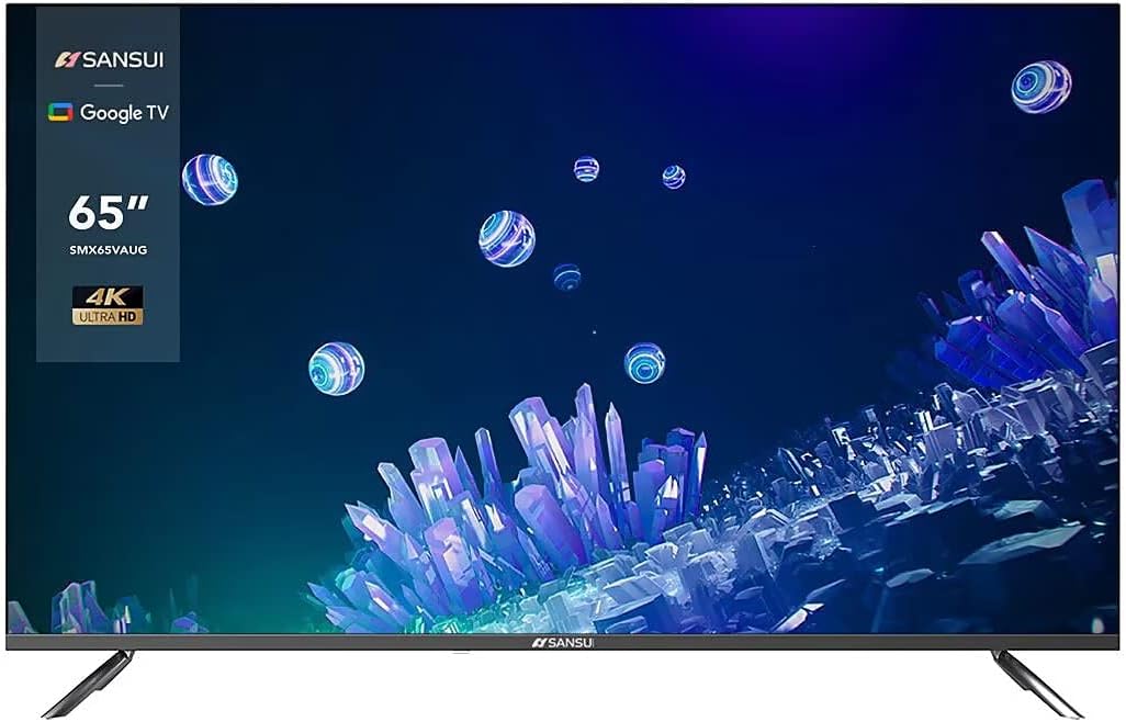 SANSUI Television Google TV, Voice Assistant Smart TV 2023 (43" 4k UHD)