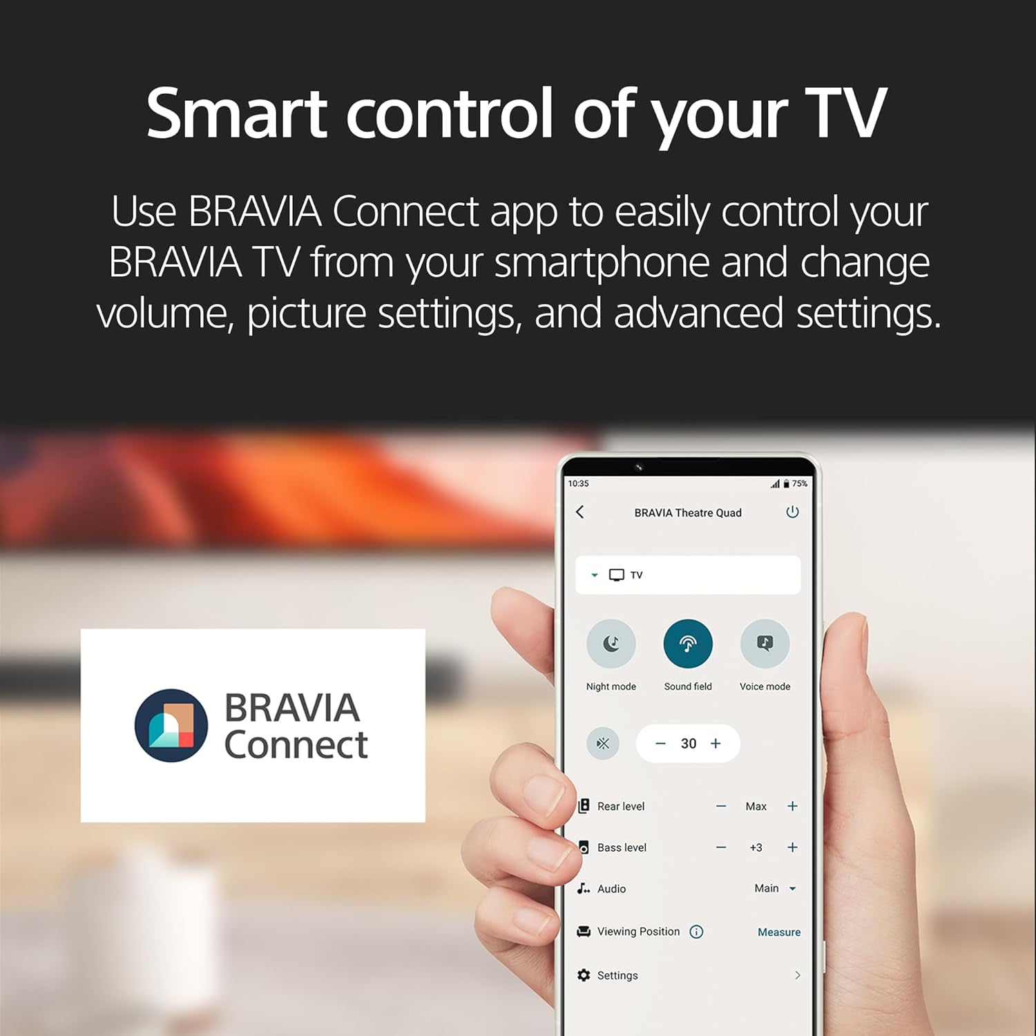 Sony BRAVIA 8 Pantalla 77” OLED con Procesador XR 4K Ultra HD Google