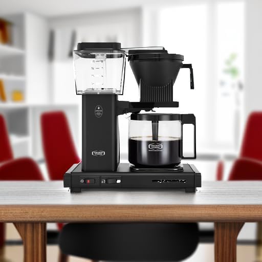 Moccamaster 53948 KBGV Select - Cafetera de 10 tazas, negro mate, 40 onzas, 1.25 l