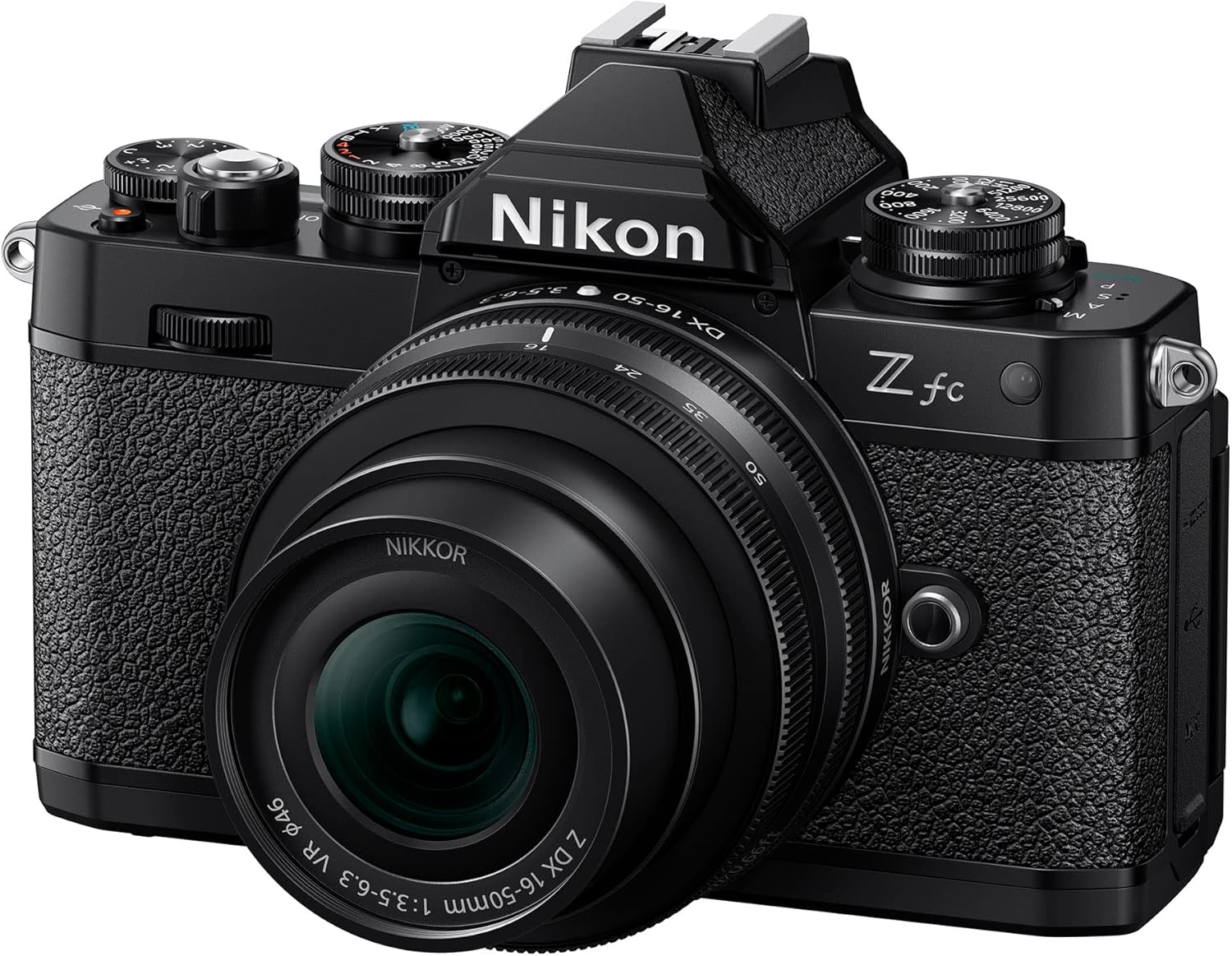 Nikon VOK093YU Cámara Z FC con Z 16-50mm f/3.5-6.3 VR, Color Negro
