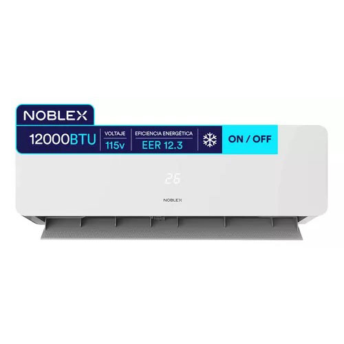 Noblex Aire Acondicionado Minisplit On/Off Frío NXS32C11AMX 12000btu 1 tonelada 115V