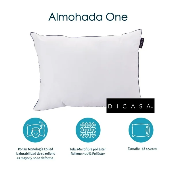 Colchón Queen Size Cupra DICASA Almohada One Sábanas Softy Protector de Colchón