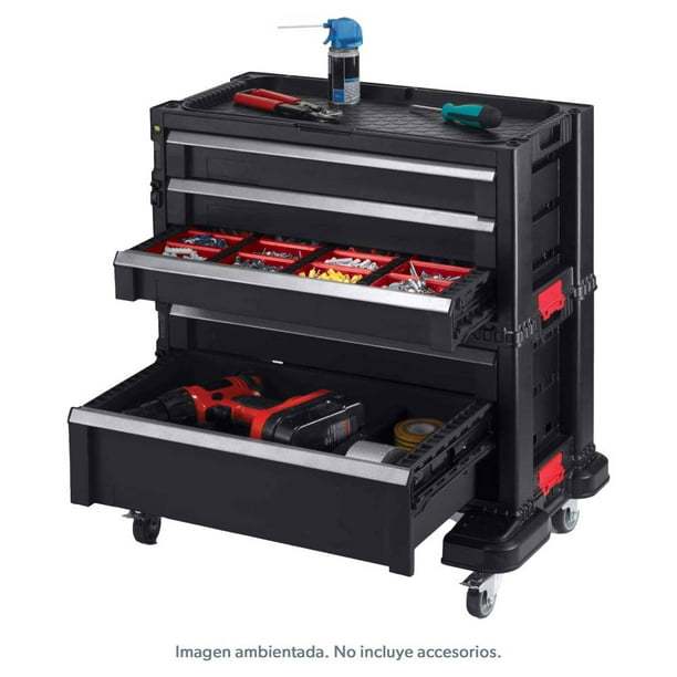 Caja de Herramientas Keter Modular con 5 Cajones