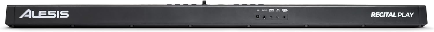 Alesis Melody 61 - Piano eléctrico con 61 teclas, Teclado Musical con altavoces, audífonos, micrófono, soporte para piano, atril y taburete