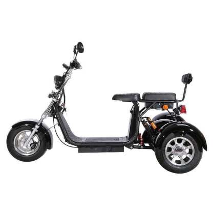 Motocicleta eléctrica de la vespa eléctrica adulta de 3 ruedas con el asiento del pasajero