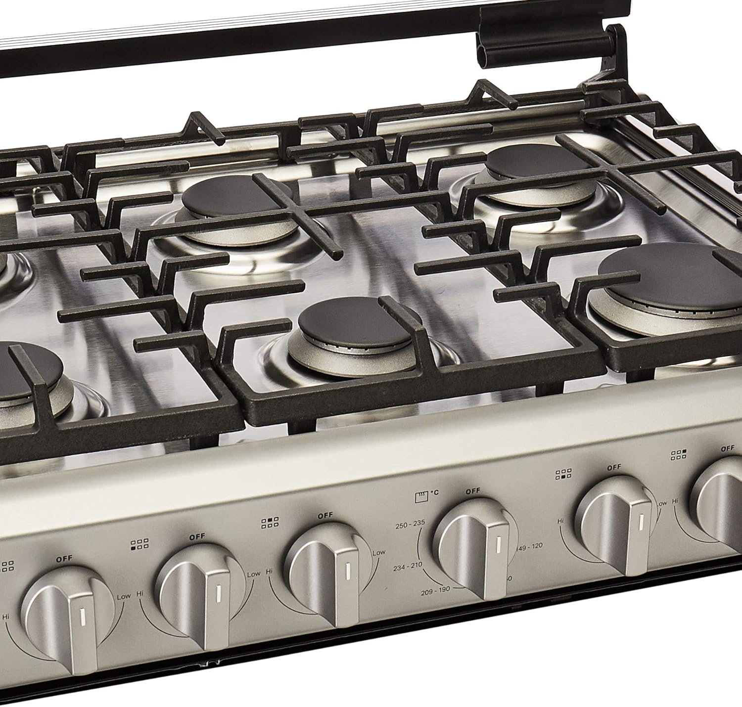 Whirlpool WER-3000D Estufa Gris Con Acentos En Cromo