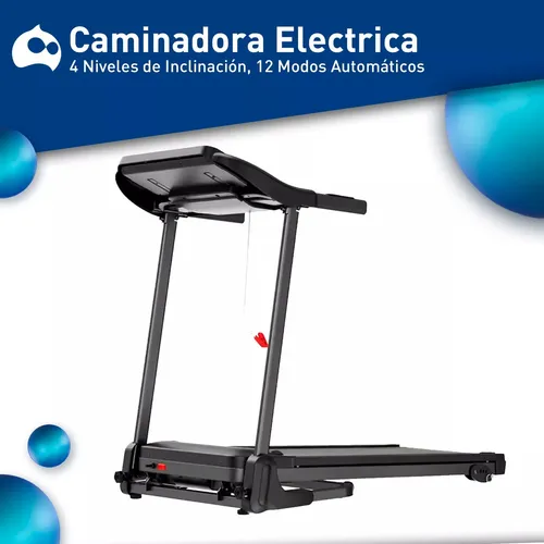 Compra caliente : Caminadora Eléctrica 4 Niveles Inclinación 12 Modos 2 Hp