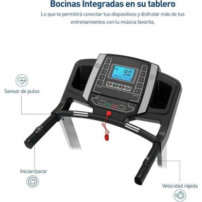 Caminadora Electrica Pro Bluelander 3.5 HP,Velocidades de 1 a 18 km/h