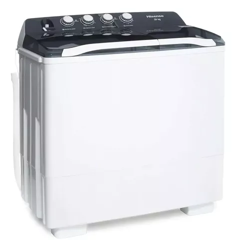 Lavadora Semiautomática Doble Tina 20kg Hisense Wsa2001p