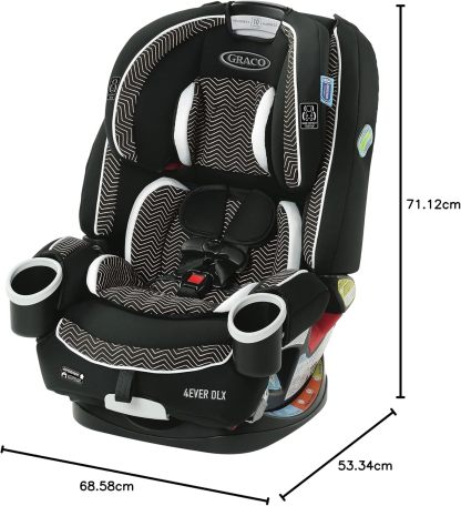 Graco 4-en-1 -, 4Ever DLX Asiento De Coche Bebés Niñas, Joslyn, Joslyn