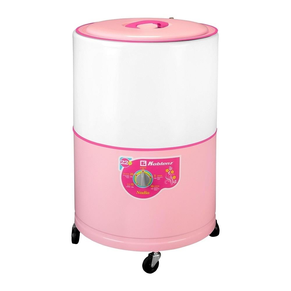 Lavadora Koblenz Redonda 22 Kg Rosa