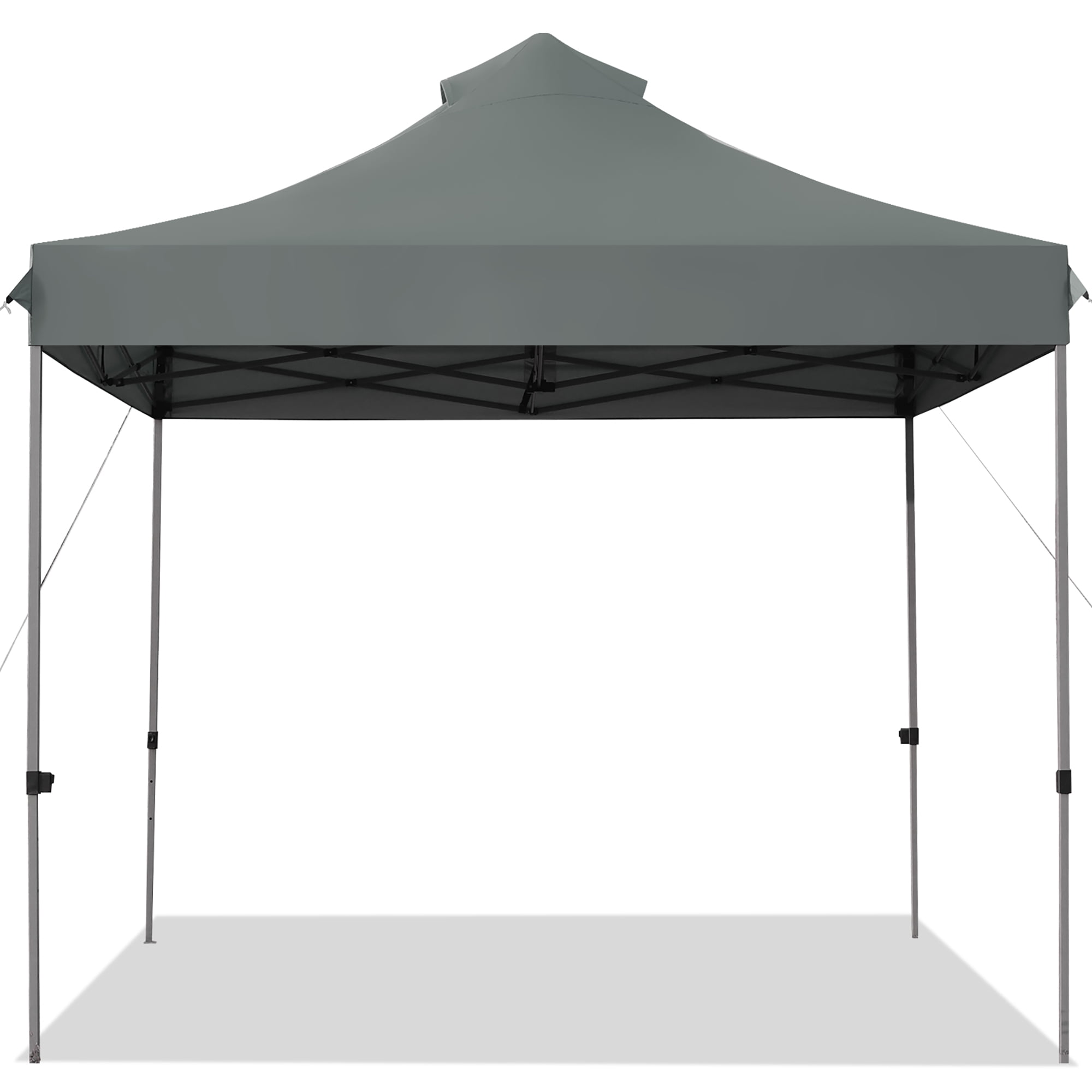Costway Toldo de 3 mx 3 m, toldo emergente,  toldo con bolso con ruedas, toldo plegable portátil, tienda de campaña con dosel impermeable 3 mx 3 m, gazebo para exteriores, toldo con ajustable altura