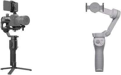 Dji Ronin-SC - Estabilizador de cámara, cardán de Mano de 3 Ejes para cámaras DSLR y sin Espejo, Carga útil de hasta 4.5 Libras, diseño Ligero, filmación cinemática, Color Negro
