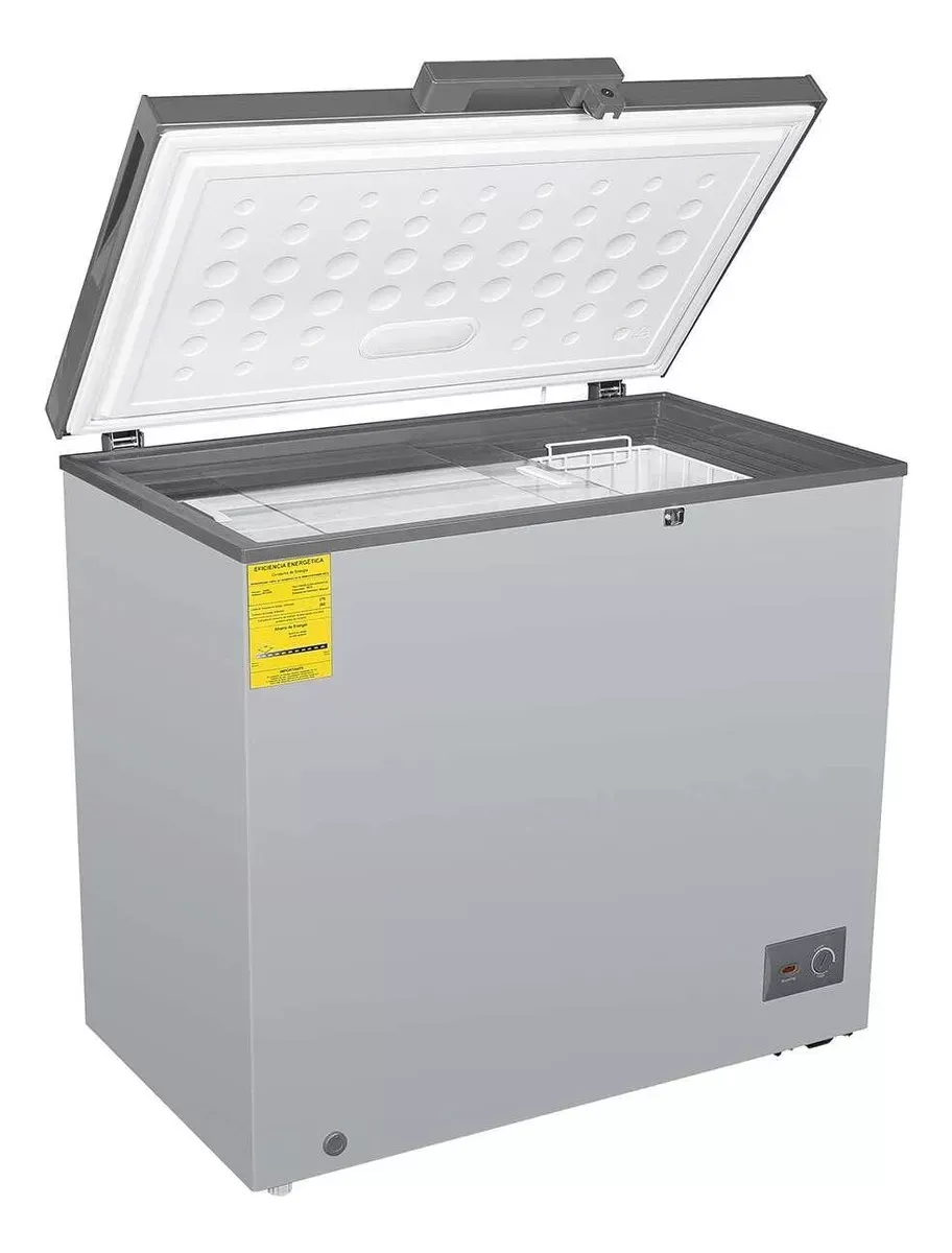 Congelador Aspix 7 Pies Gris Color Plateado(plata)