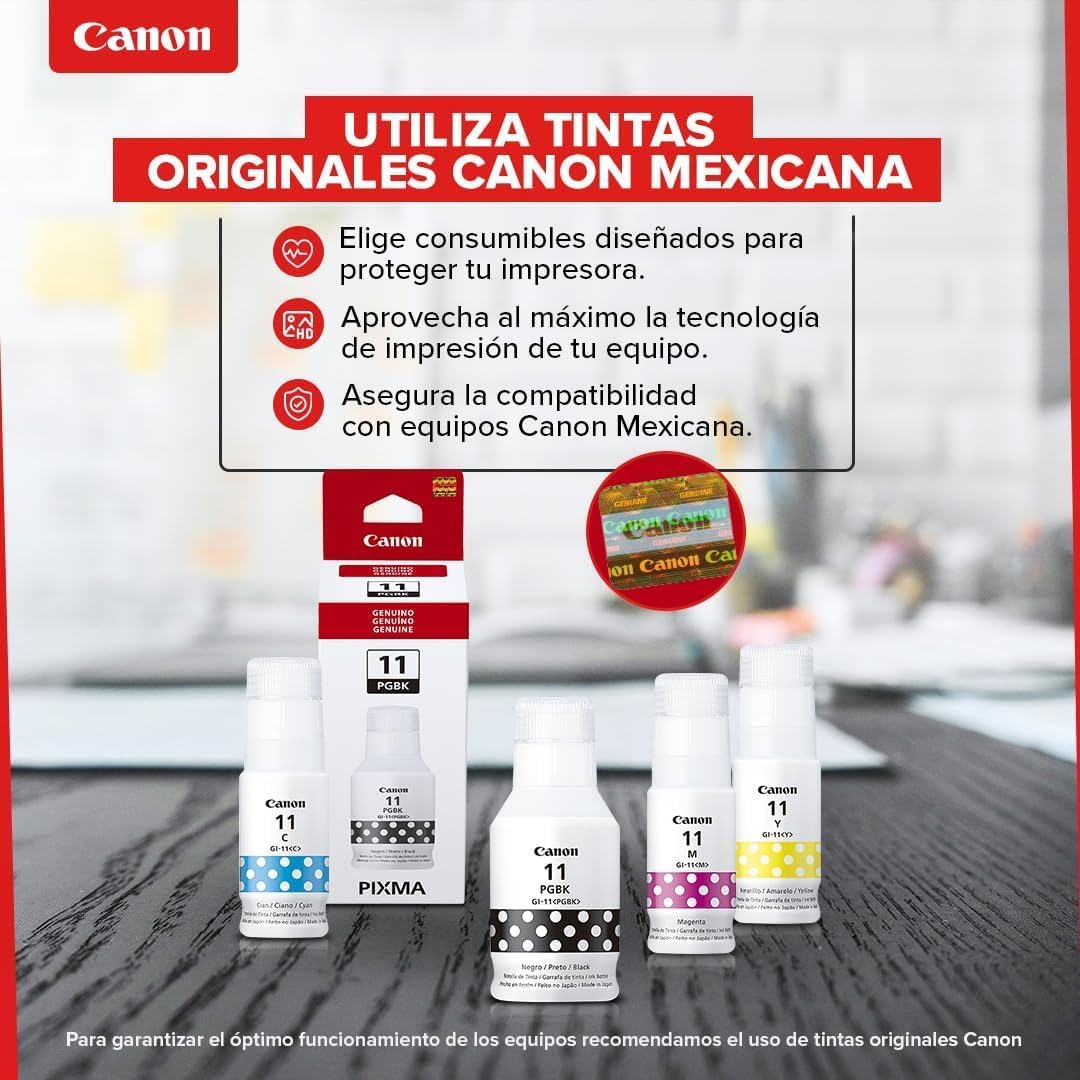 Canon Multifuncional de Inyección de Tinta Continua G3110