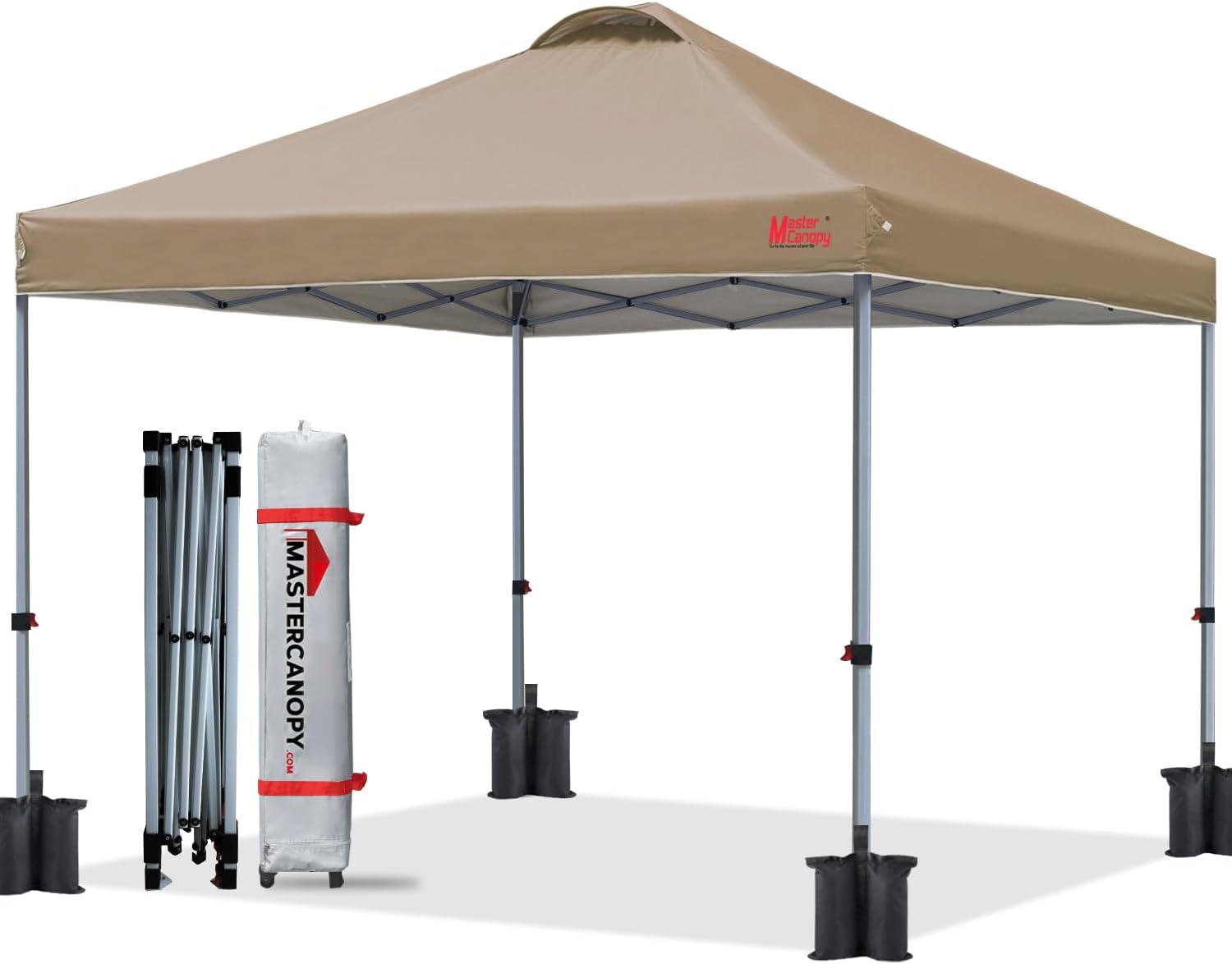 MASTERCANOPY - Tienda de campaña emergente Duradera con Bolsa Enrollable