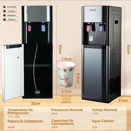 Dispensador De Agua Fría Y Caliente Oculto Enfriadore Agua Y