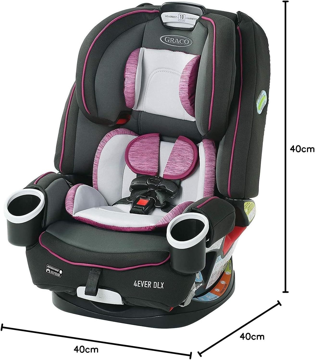 Graco 4-en-1 -, 4Ever DLX Asiento De Coche Bebés Niñas, Joslyn, Joslyn