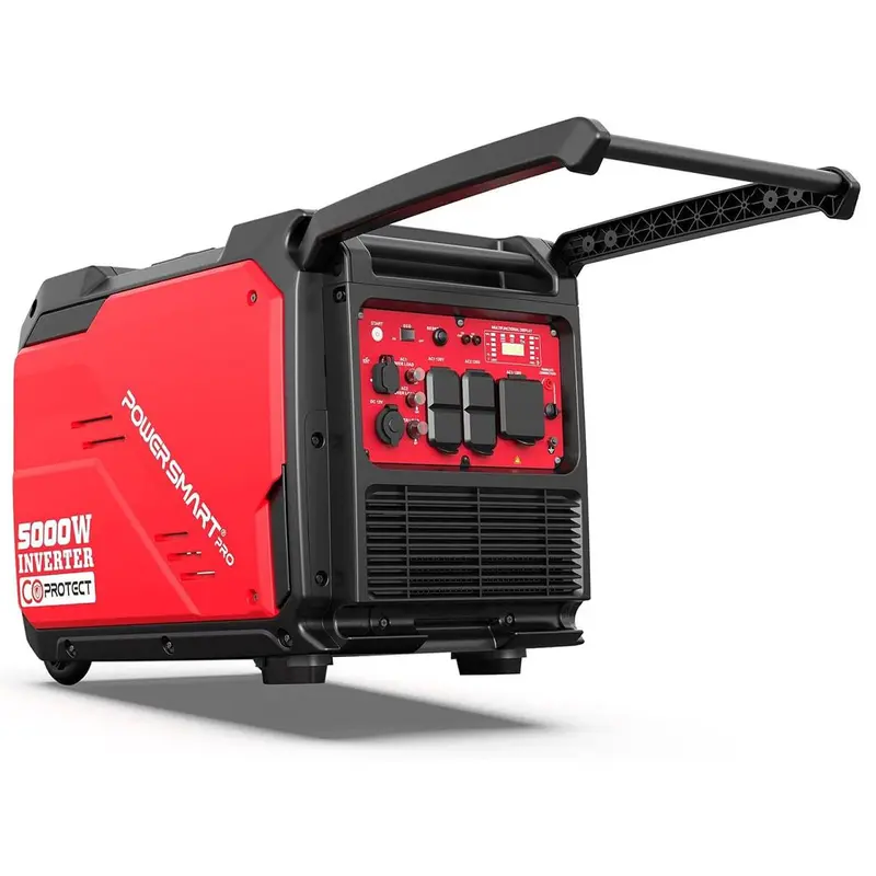 🔋 Generador de Luz Inversor 3600W/4500W Portátil | Silencioso y Potente | Ideal para Apagones, Hogar, Camping y RV | Salida 30A | Energía de Respaldo ⚡