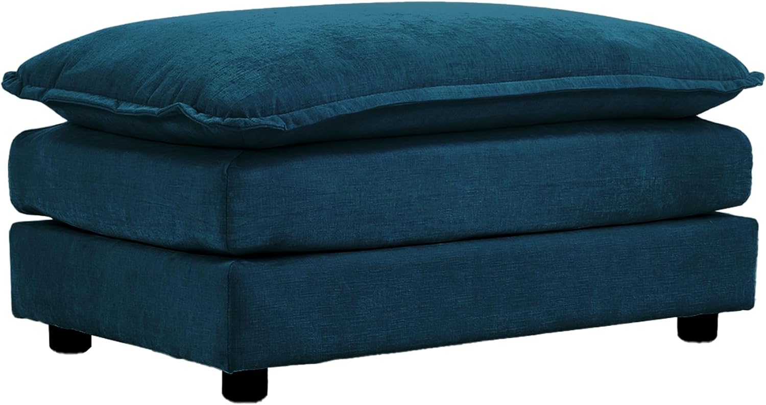 Neylory - Sofá de dos plazas con 2 almohadas para sala de estar, recámara, departamento, 2 plazas de felpilla para asiento profundo