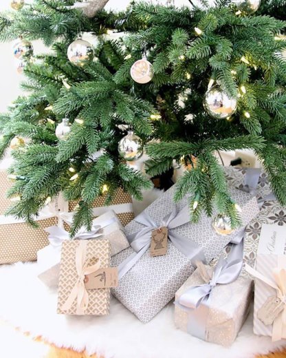 Árbol de Navidad mágico con luces LED