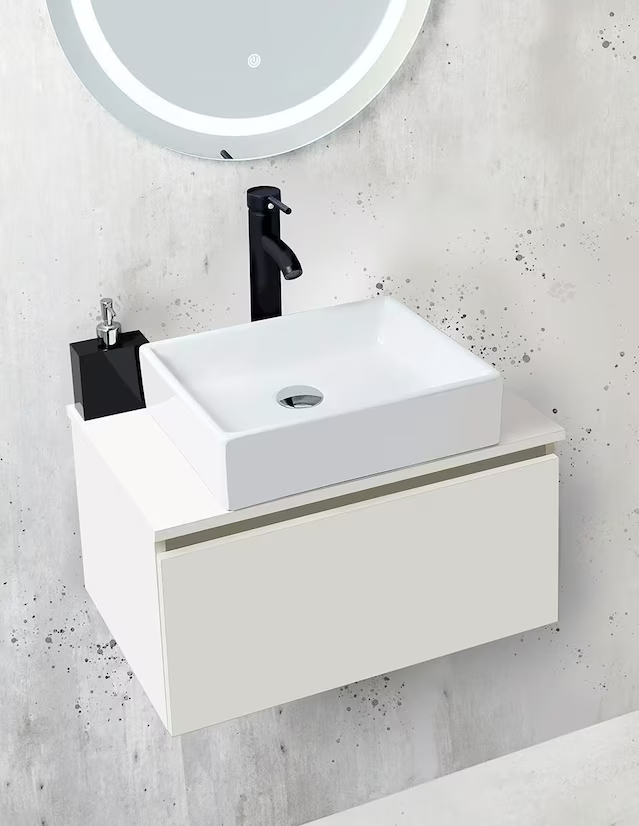 Paquete de baño Econokit de melamina armable