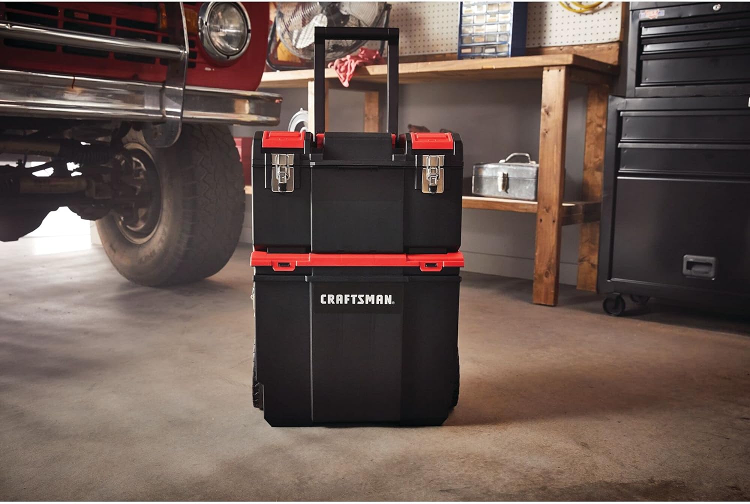 CRAFTSMAN Caja de Almacenamiento de Herramientas Rodante 17 Galones CMST33026