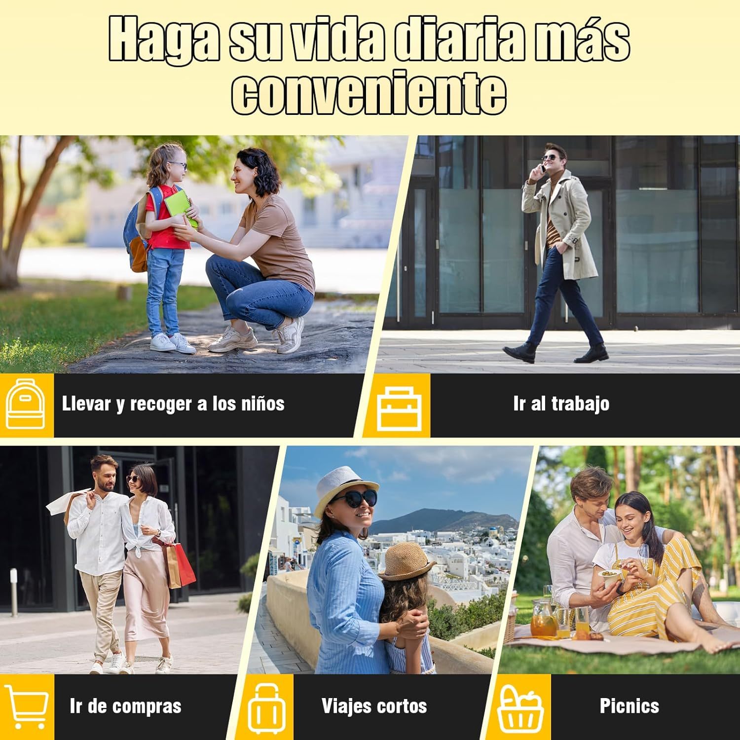 HONEYWHALE U3 PRO Bicicleta Electrica para Adultos, Moto Electrica con Alarma, Potencia Motor 650W-Max, Velocidad 31KM/H-Max, Autonomia 60KM, Bateria 20AH de Gran Capacidad