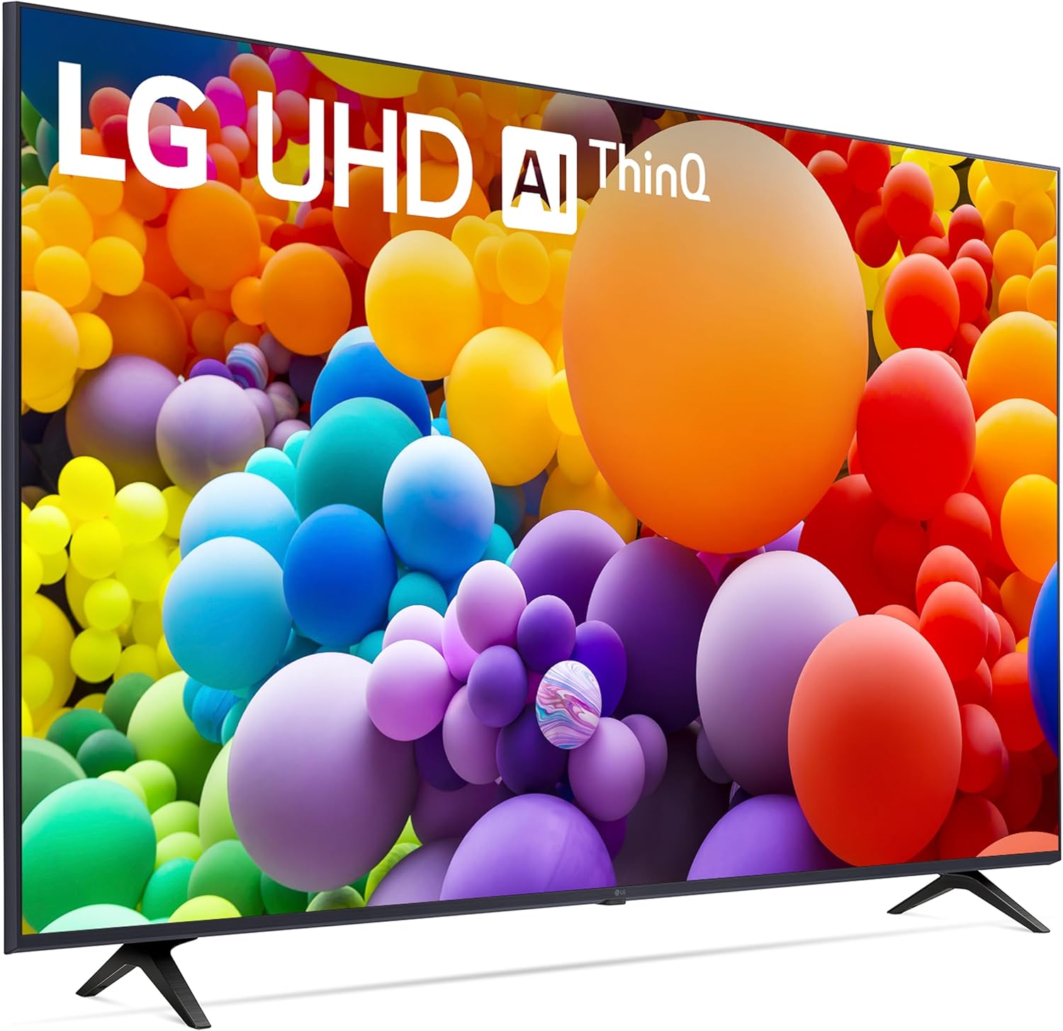 LG Serie UT75 LED Smart TV 4K Procesador de 55 pulgadas con visualización plana AI-Powered con Alexa incorporado (55UT7570PUB, 2024)