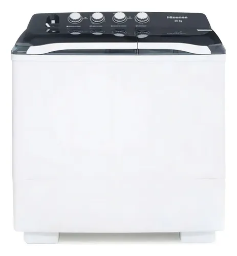 Lavadora semi-automática Hisense hasta 20kg color blanco