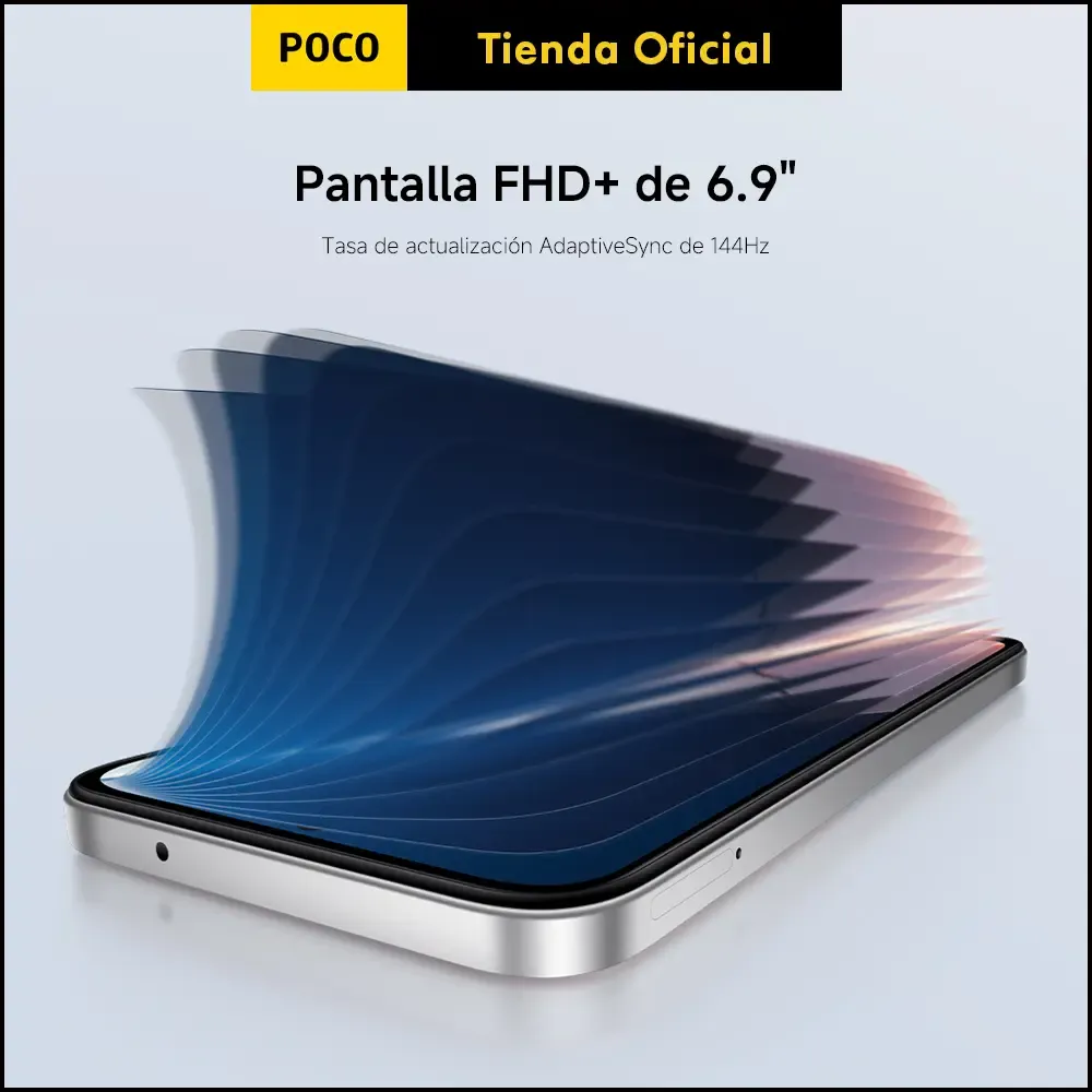 Smartphone 8GB+256GB | Snapdragon 685 | Cámara de 50MP | Batería de 7000mAh | Carga Rápida de 33W | Carga Inversa de 18W | 6 MSI