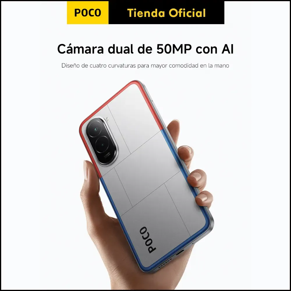 Smartphone 8GB+256GB | Snapdragon 685 | Cámara de 50MP | Batería de 7000mAh | Carga Rápida de 33W | Carga Inversa de 18W | 6 MSI