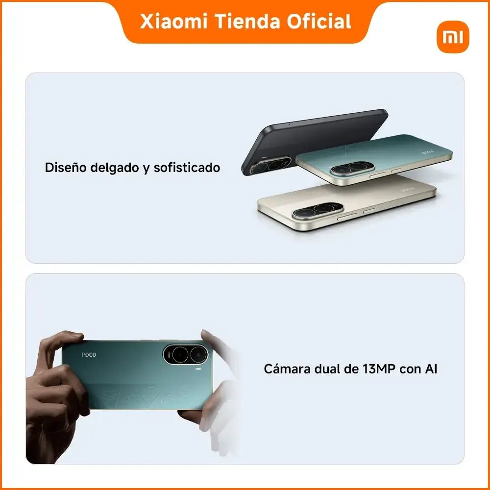 Smartphone 6.9" con Audífonos Inalámbricos GRATIS | Batería 6000mAh | Procesador Octa-Core | Cámara Dual de 13MP con IA