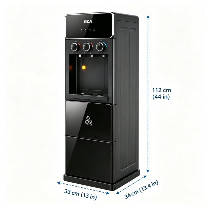 🧊 Dispensador de Agua RCA RWC750 3 en 1 | Agua Fría y Caliente + Máquina de Hielo Integrada