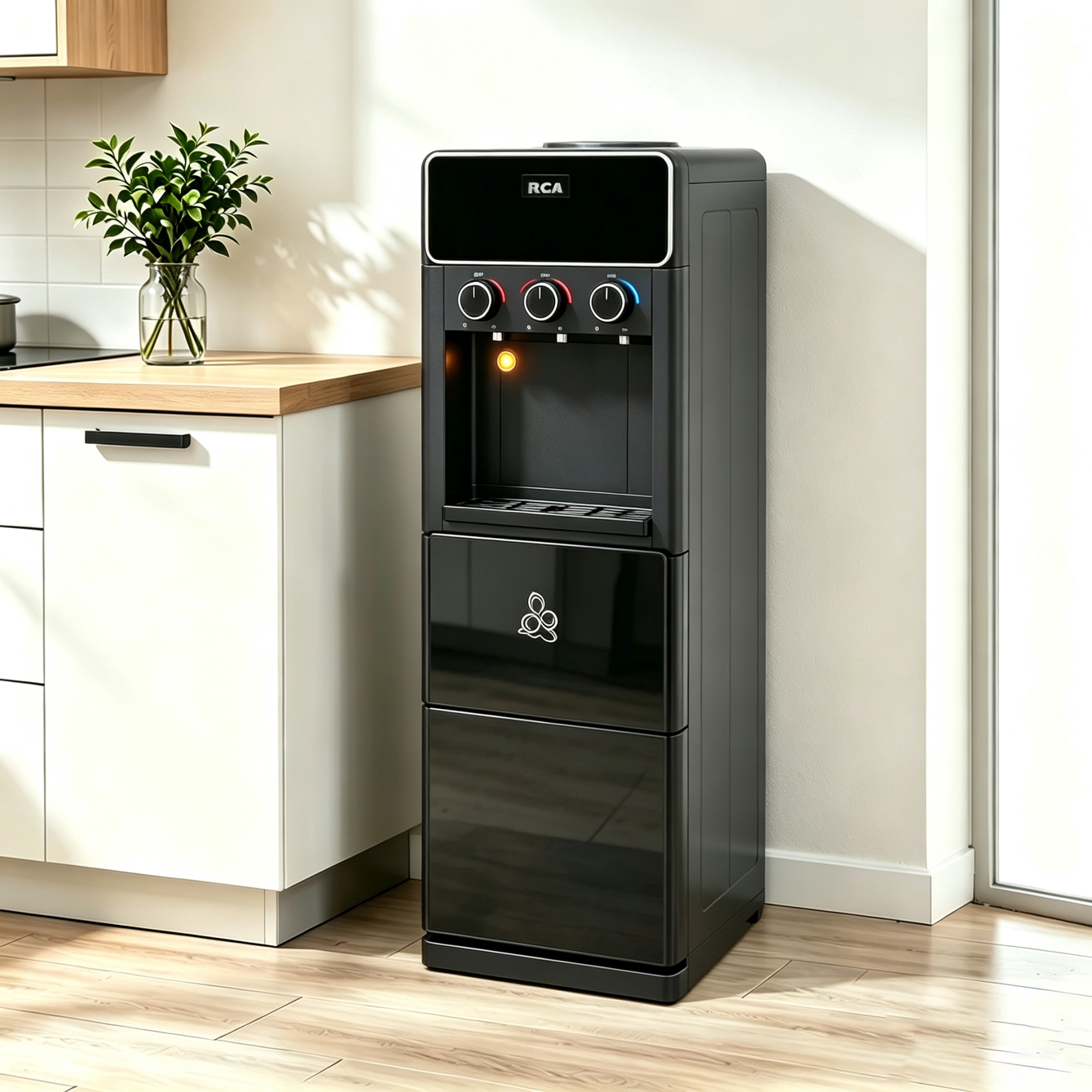 🧊 Dispensador de Agua RCA RWC750 3 en 1 | Agua Fría y Caliente + Máquina de Hielo Integrada