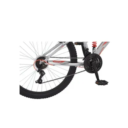 Bicicleta Mongoose Bedlam R26 Blanco con naranja