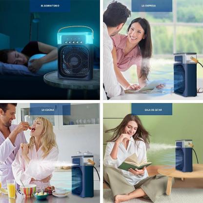 Ventilador Portátil Humidificador De Aire Aire Acondicionado