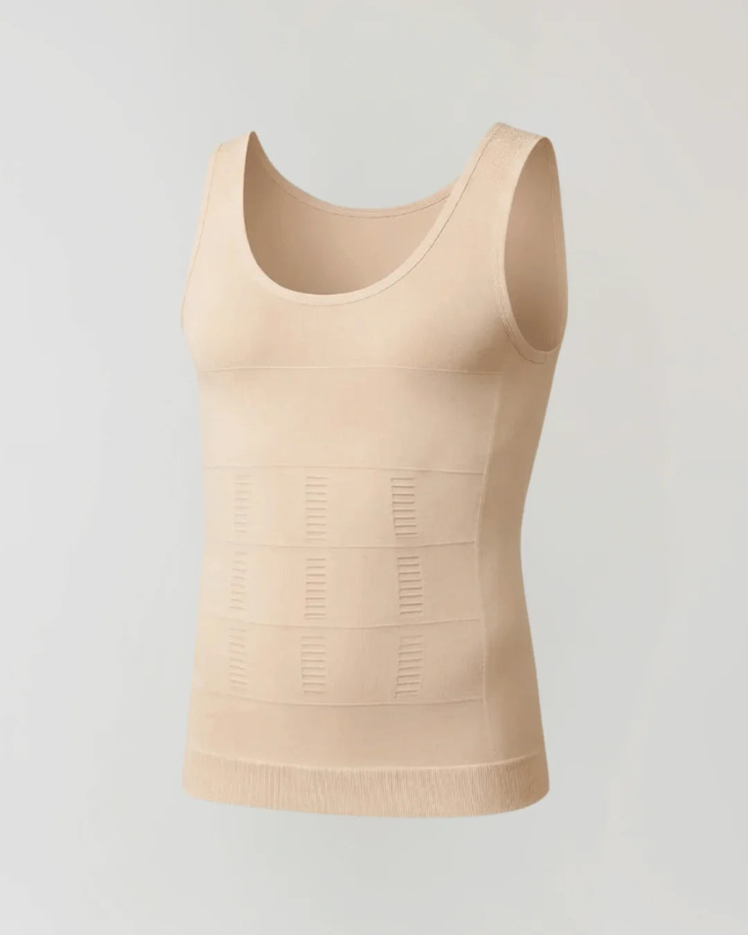 Camiseta de compresión adelgazante para hombre, control de abdomen, cambio en segundos