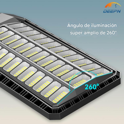 😱Stock limitado - ¡Compra 1 y llévate otra GRATIS!🎁 Farolas solares DEEPN 9000W IP67 superbrillantes, 650000 lúmenes, lámpara LED de bajo consumo, sensor de movimiento del anochecer al amanecer, control remoto, 3 modos de iluminación, iluminación e