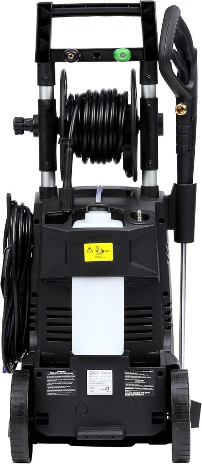 AR Blue Clean AR390SS 2000 PSI - Limpiador eléctrico con Pistola de Spray, Varilla, Manguera DE 76,2 cm y Cable de alimentación DE 88,9 cm, Color Azul, Azul, 1-Paquete