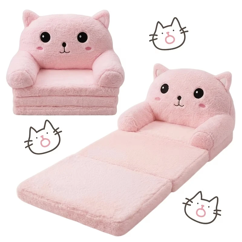 Sofá cama plegable 3 en 1, Sofá plegable 30D, Sofá para niños adecuado para espacios pequeños, habitaciones - Sofá cama convertible fácil de lavar a mano, Sofá comprimible, Sofá cama plegable, Sofá acolchado, Sofá plegable
