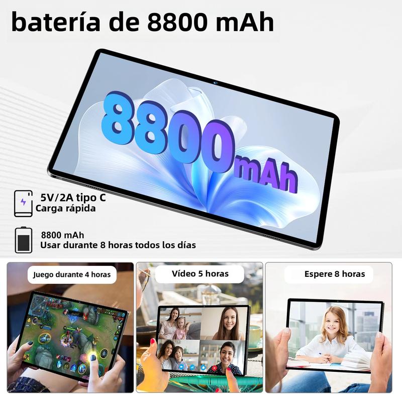 Galaxy Tableta S12 Nuevo Galaxy Modelo 2026 de 11.6 Pulgadas [16 GB + 1 TB] | Pantalla OLED Color Real 120 Hz, Tecnología Similar a PCI | Ultra Delgada | Alta Definición | Ideal para Oficina y Entretenimiento | Wi-Fi y Bluetooth con Cámara