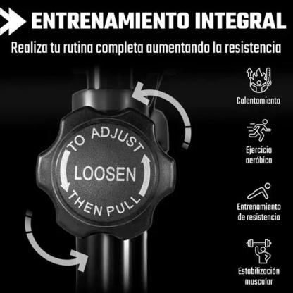 Centurfit Bicicleta de Spinning Fija Estacionaria Fitness Monitor Pulso Negro Compacta Silenciosa con Sistema de Transmisión por Banda y Resistencia Mecánica