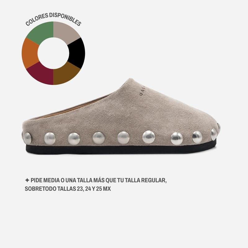 Zuecos Premium de Gamuza para Mujer | Estilo Elegante y Cómodo