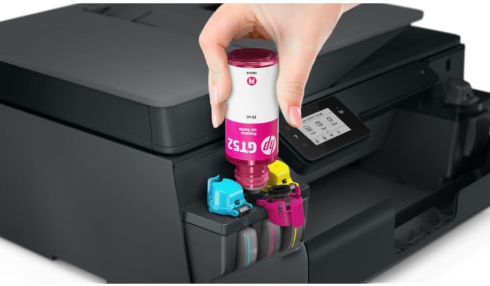 HP Impresora Multifuncional HP Smart Tank 530, Tinta Continua, Color, Wi-Fi, Dúplex (Doble Cara) Manual, ADF Alimentador Automático (4SB24A)