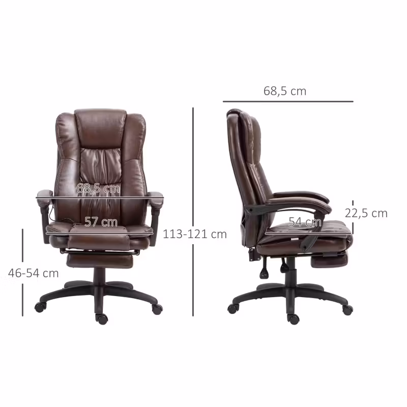 silla ajustable con función de masaje, silla de ergonómica con respaldo y soporte de cabeza, base resistente de 5 ruedas y de 5 posiciones, silla de escritorio ejecutiva para en casa, compatible con sistemas de masaje (no requiere montaje), silla de para el hogar, silla de ergonómica, silla ergonómica, silla de escritorio, silla de para en casa, silla de ergonómica, silla ejecutiva Detalles del producto 1